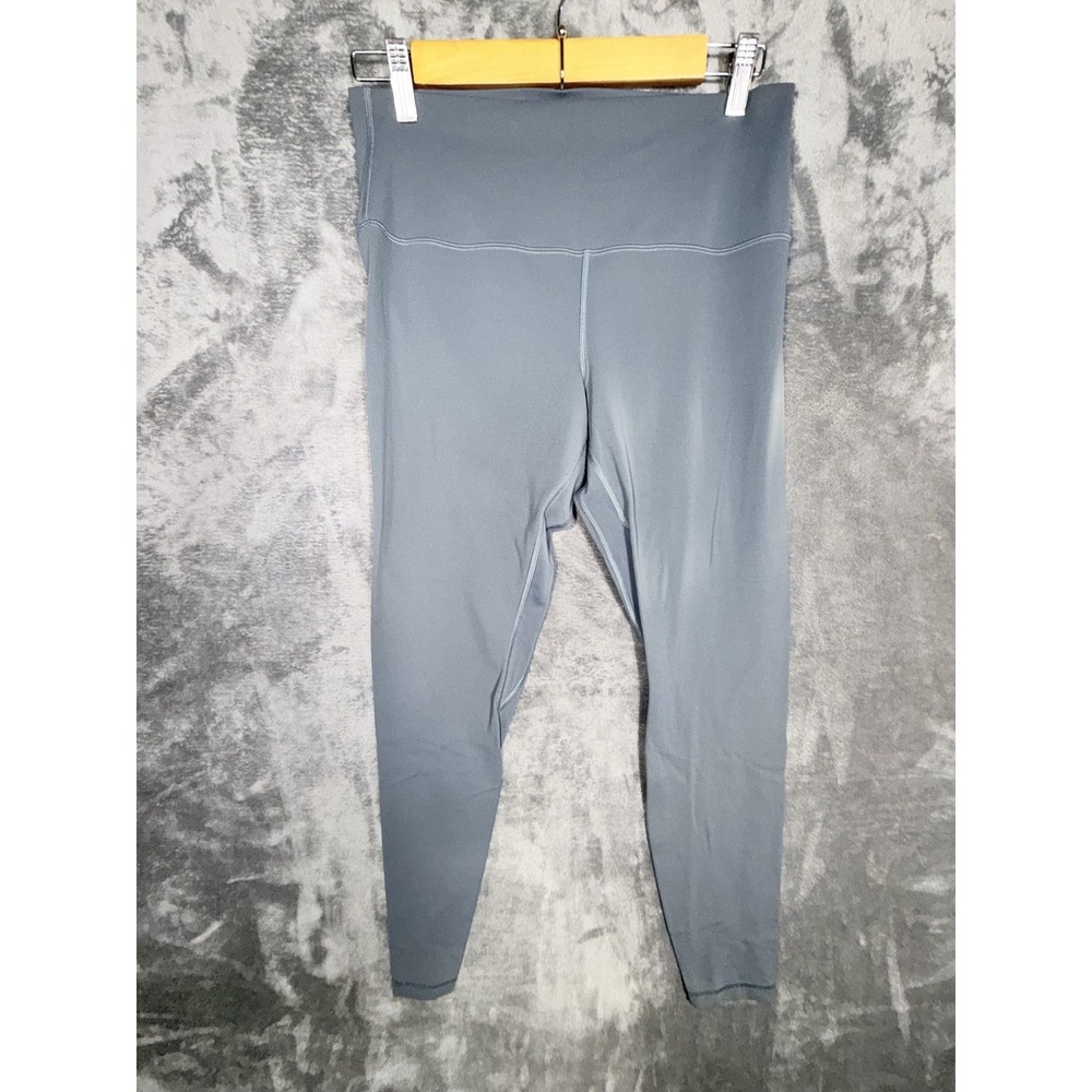 Lululemon Align Womens Leggings Yoga Athletic Size 12 Blue Gray Stretch casual‎